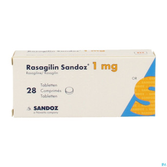 Rasagilin sandoz 1mg comp  28 x 1mg