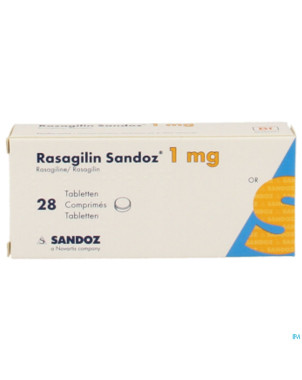 Rasagilin sandoz 1mg comp  28 x 1mg