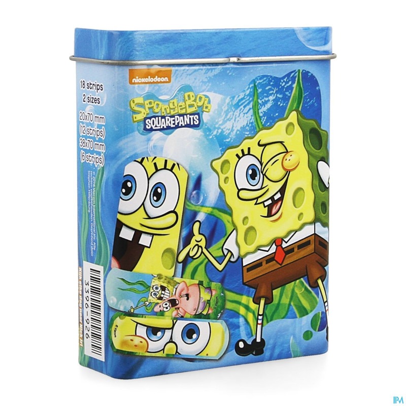 Dermo care spongebob pansement    strips 18