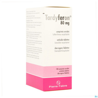 Tardyferon 80mg comp pell 100 x 80mg pip