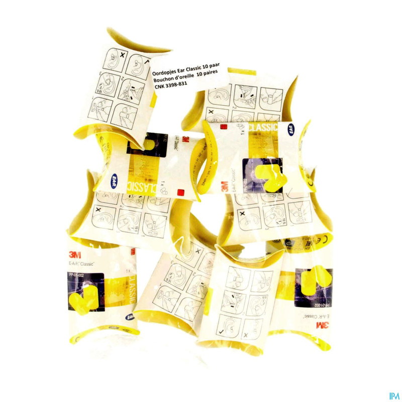 Ear classic bouchon oreille 10paire