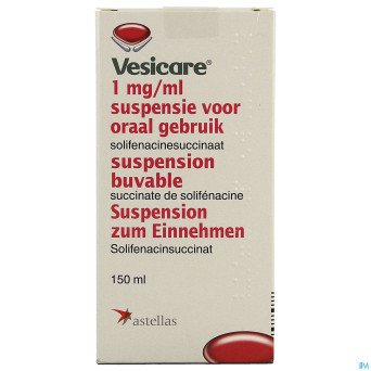 Vesicare 1mg/ml susp orale    150ml