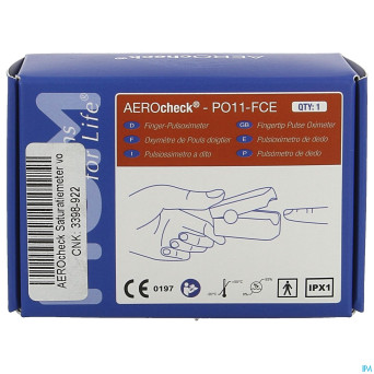 Aerocheck pulsoximetre adult   hp011-fce henrotech