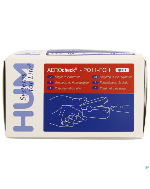 Aerocheck pulsoximetre adult   hp011-fce henrotech
