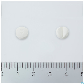 Amlodipine besilate mylan  comp 100 x  5 mg flacon