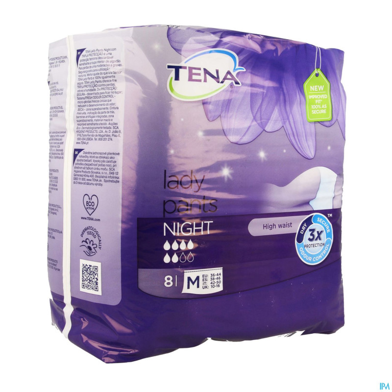 Tena lady pants night medium 8 797518