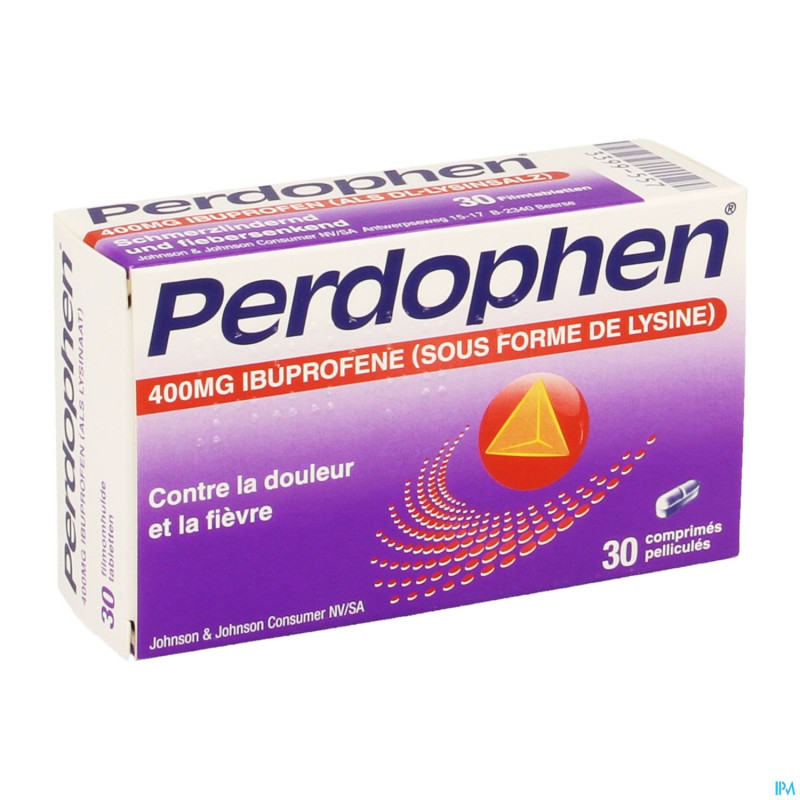 Perdophen comp pell  30 x 400mg