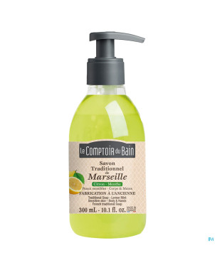 Lcb savon liq marseille citr-menthe    fl 300ml