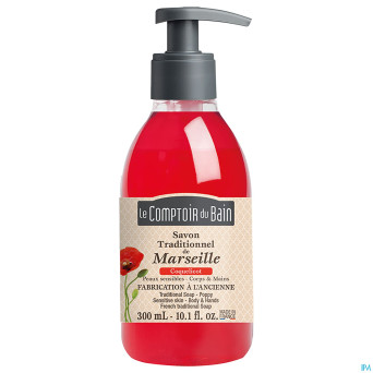 Lcb savon marseille cocquelicot    fl 300ml