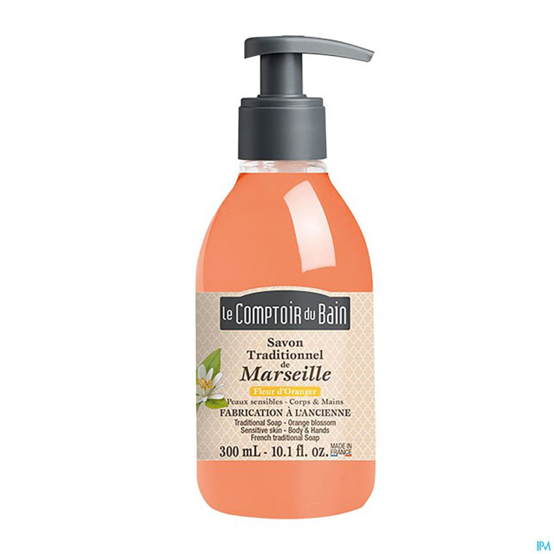 Lcb savon marseille fleur oranger    fl 300ml