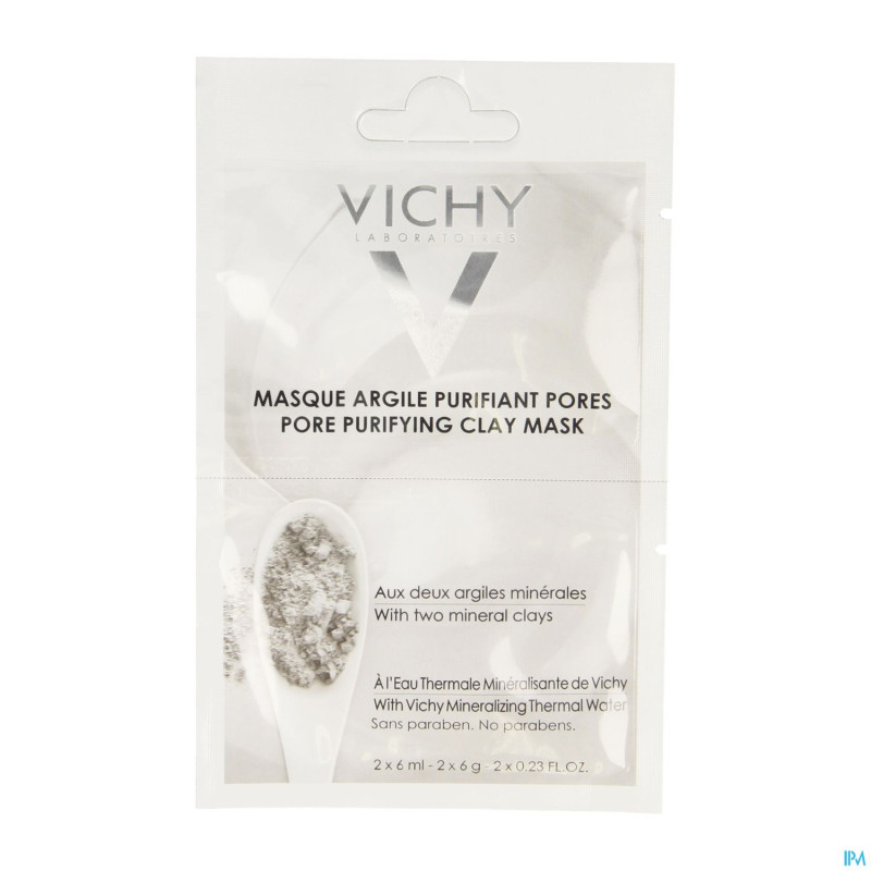 Vichy pt argile pur masque    12ml