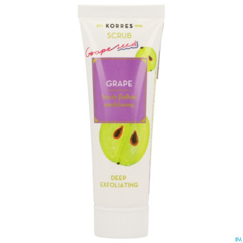 Korres kf gommage exfoliant profond raisins   18ml