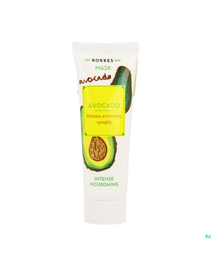 Korres kf masque nourrissant intense avocat 18ml