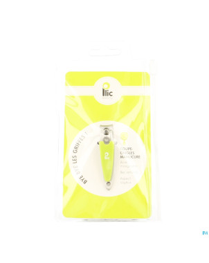 Plic coupe-ongles manucure vert lime