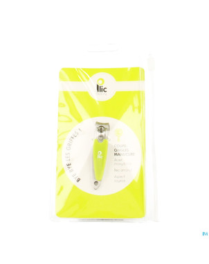 Plic coupe-ongles manucure vert lime