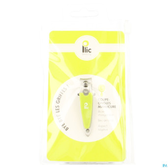 Plic coupe-ongles manucure vert lime