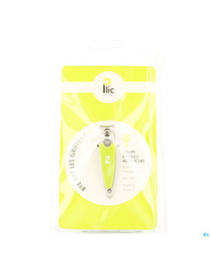 Plic coupe-ongles manucure vert lime