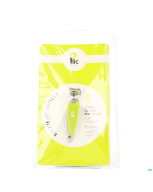 Plic coupe-ongles manucure vert lime