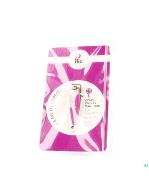 Plic coupe-ongles manucure violet