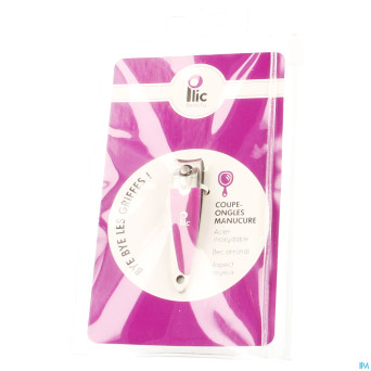 Plic coupe-ongles manucure violet