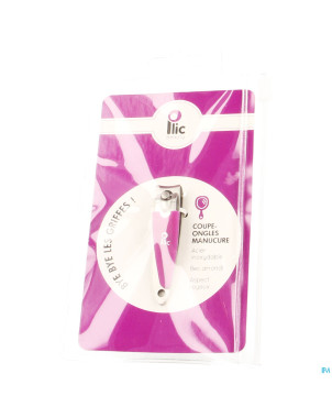 Plic coupe-ongles manucure violet