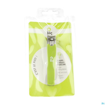 Plic coupe-ongles pedicure vert lime