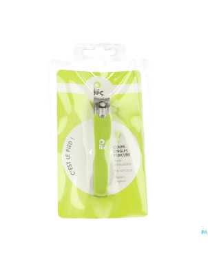 Plic coupe-ongles pedicure vert lime