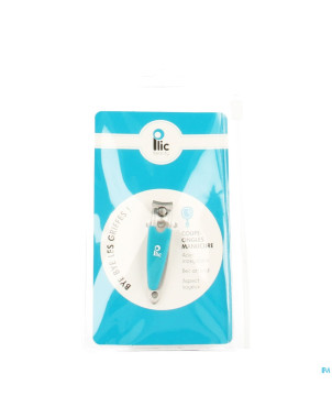 Plic coupe-ongles manucure turquoise