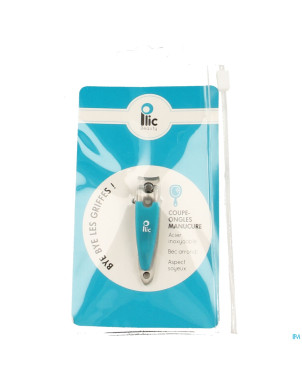 Plic coupe-ongles manucure turquoise
