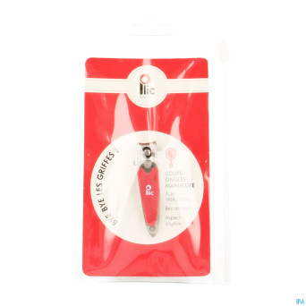 Plic coupe-ongles manucure rose