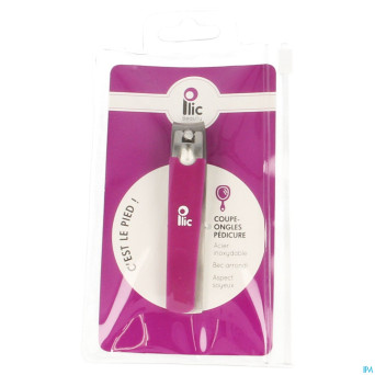 Plic coupe-ongles pedicure violet