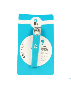 Plic coupe-ongles pedicure turquoise