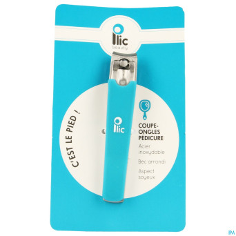 Plic coupe-ongles pedicure turquoise