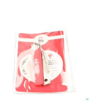 Plic coupe-ongles pedicure rose