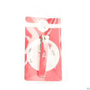 Plic coupe-ongles pedicure rose