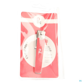 Plic coupe-ongles pedicure rose