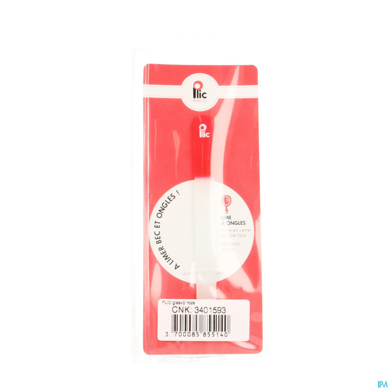 Plic lime verre rose