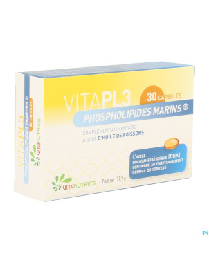 Vitapl3 phospholipides marins    caps 30