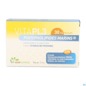 Vitapl3 phospholipides marins    caps 30