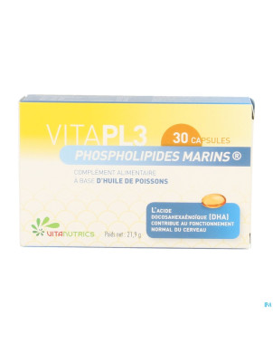 Vitapl3 phospholipides marins    caps 30