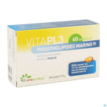 Vitapl3 phospholipides marins    caps 60