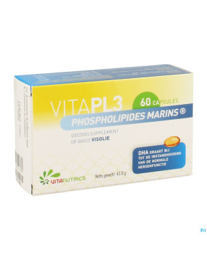Vitapl3 phospholipides marins    caps 60