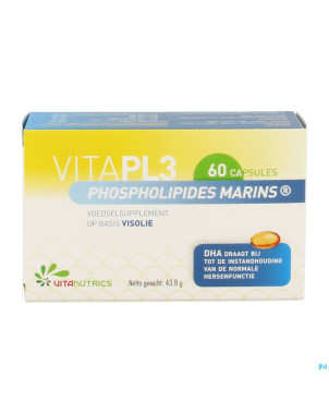Vitapl3 phospholipides marins    caps 60