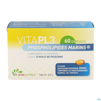 Vitapl3 phospholipides marins    caps 60