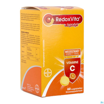 Redoxvita 500mg orange comp a sucer 60