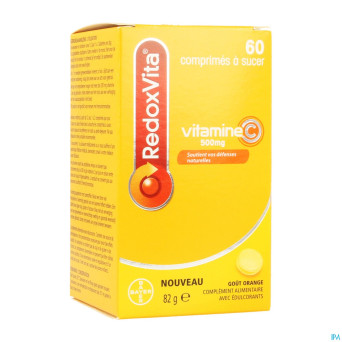 Redoxvita 500mg orange comp a sucer 60