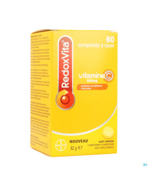 Redoxvita 500mg orange comp a sucer 60