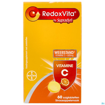 Redoxvita 500mg orange comp a sucer 60