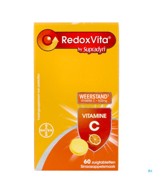 Redoxvita 500mg orange comp a sucer 60