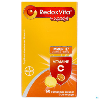 Redoxvita 500mg orange comp a sucer 60